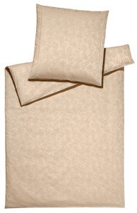 Poszewka żakardowa Elegante Grace Beige