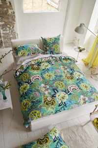 Poszwa perkalowa Designers Guild Rose De Damas Jade