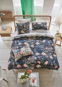 Poszwa satynowa Designers Guild Porcelaine De Chine Midnight