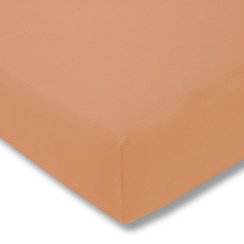 Prześcieradło ze ściągaczem Estella Jersey-Stretch Apricot