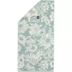 Ręcznik Cawo Two-Tone Edition Floral Salbei