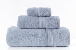 Ręcznik bawełniany Greno Egyptian Cotton Pudrowy Niebieski