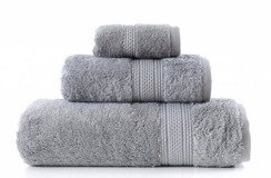 Ręcznik bawełniany Greno Egyptian Cotton Stalowy