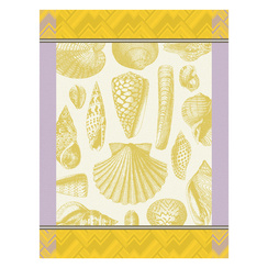 Ręcznik kuchenny Le Jacquard Français Coquillage Yellow