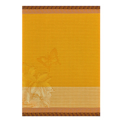 Ręcznik kuchenny Le Jacquard Français Jardin des Papillons Orange