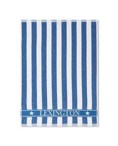 Ręcznik kuchenny Lexington Icons Striped Blue/White Ostatnie Sztuki