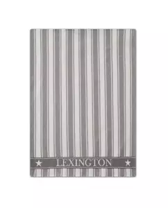 Ręcznik kuchenny Lexington Icons Striped Gray/White Ostatnie Sztuki