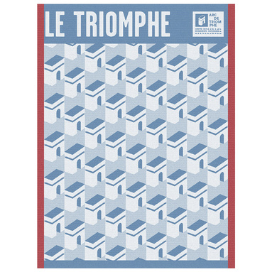 Ściereczka kuchenna Le Jacquard Français Arc Triomphe Blue