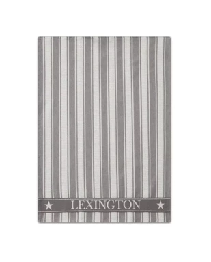 Ściereczka kuchenna Lexington Icons Striped Gray/White Ostatnie Sztuki