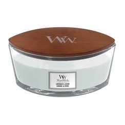 Świeca zapachowa WoodWick Hearthwick Lavender & Cedar