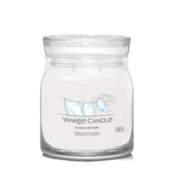 Świeca zapachowa Yankee Candle Clean Cotton średnia