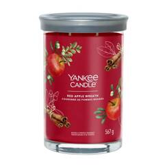 Świeca zapachowa Yankee Candle Red Apple Wreath tumbler duży