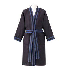 Szlafrok Le Jacquard Français Bath Club Dark Blue