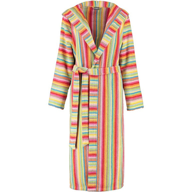 Szlafrok damski Cawo Lifestyle Stripes Hooded Multicolor