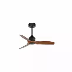 Wentylator sufitowy Faro Barcelona Just Fan XS Black/wood 81 cm