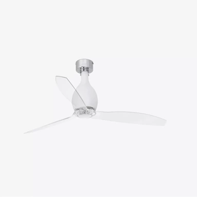 Wentylator sufitowy Faro Barcelona Mini Eterfan M Matt white/transparent DC