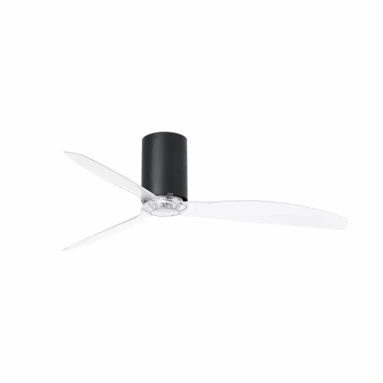 Wentylator sufitowy Faro Barcelona Mini Tube Fan M Matt white/transparent DC