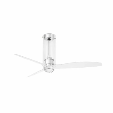 Wentylator sufitowy Faro Barcelona Tube Fan M LED Transparent DC