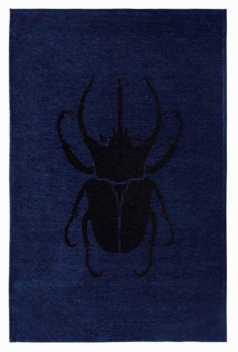 Dywan łatwoczyszczący Carpet Decor by Zień Scarabio Dark Blue