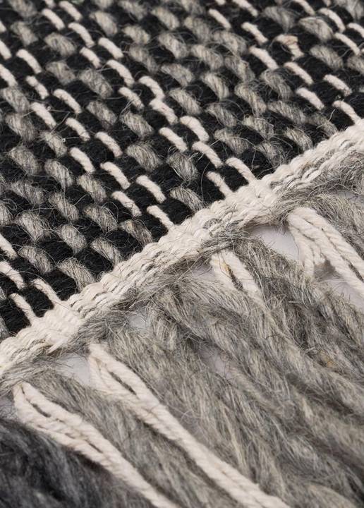 Dywan ręcznie tkany Carpet Decor Norton Black Gray