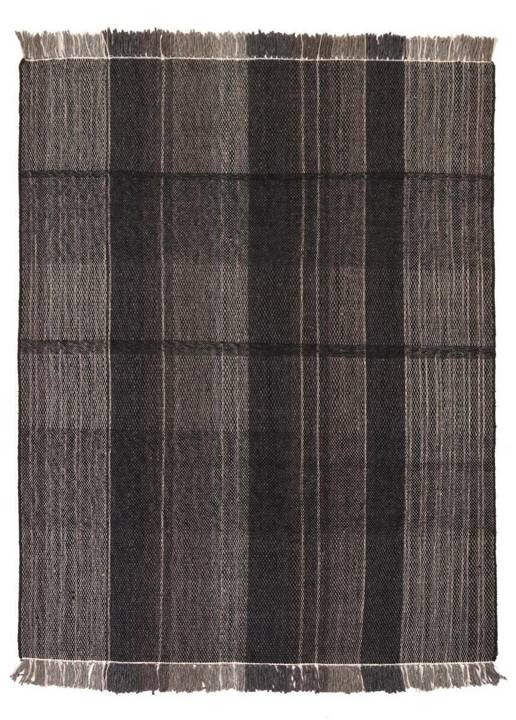 Dywan ręcznie tkany Carpet Decor Norton Black Gray