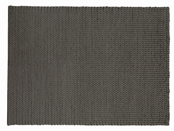 Dywan ręcznie tkany Carpet Decor Salud Dark Gray