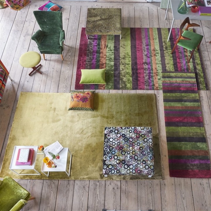 Dywan ręcznie tkany Designers Guild Eberson Moss