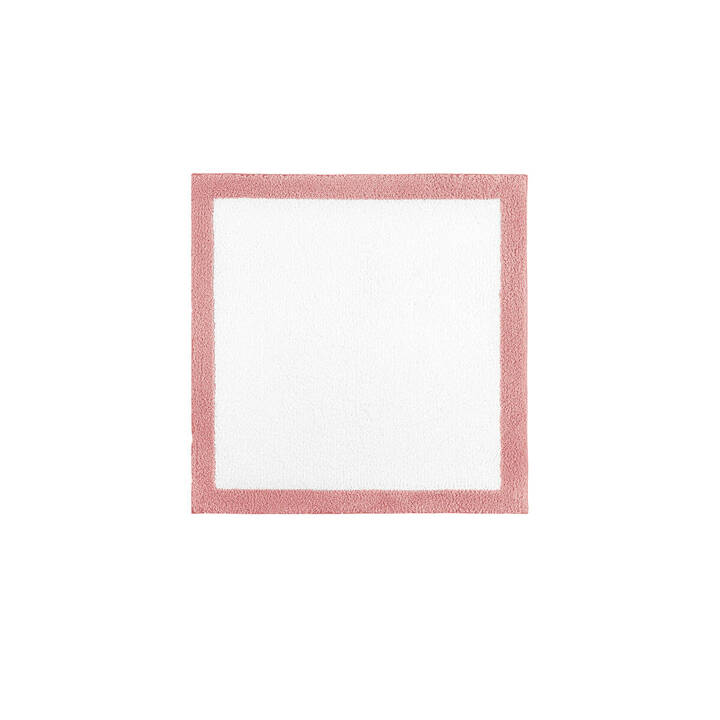 Dywanik łazienkowy Graccioza Egoist Border Blush