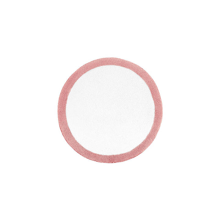 Dywanik łazienkowy Graccioza Egoist Border Blush