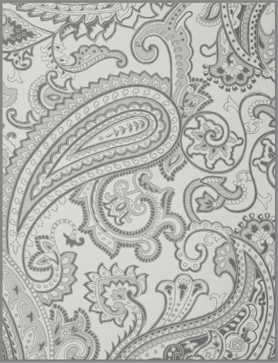 Koc Biederlack Big Paisley Dark