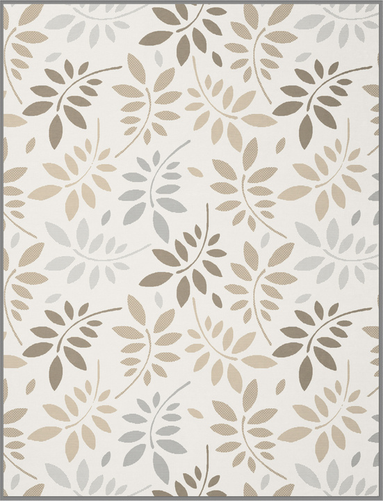 Koc Biederlack Cotton Home Leaves Camel