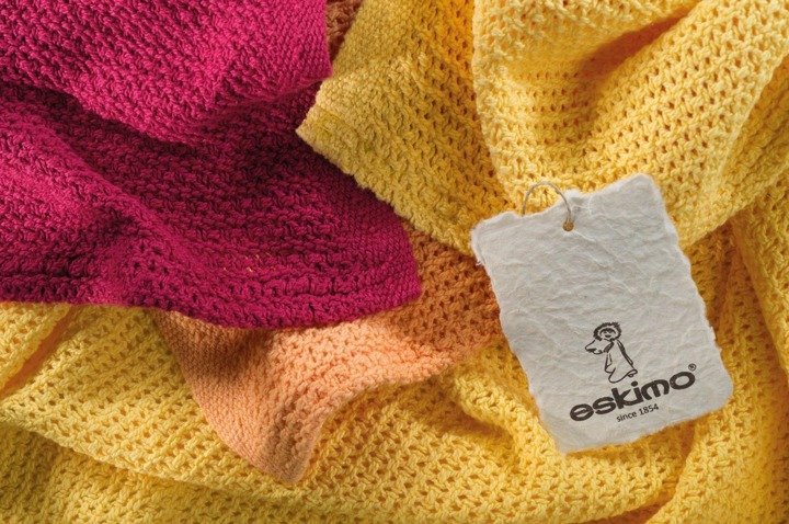 Koc bawełniany Eskimo Summer Dream Light Yellow