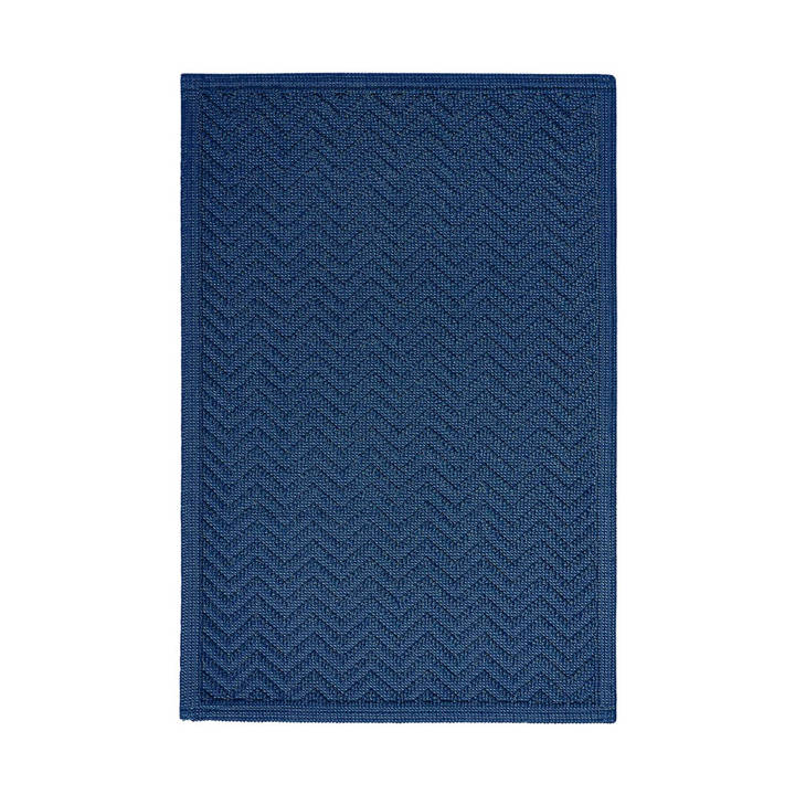 Mata łazienkowa Sorema Chevron Dark Denim