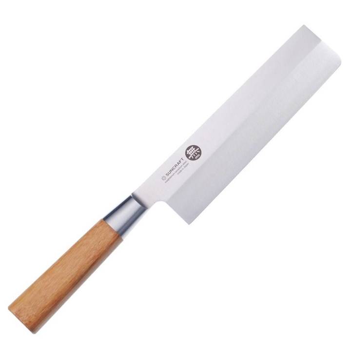 Nóż kuchenny Suncraft Mu Bamboo Usuba 167 mm 