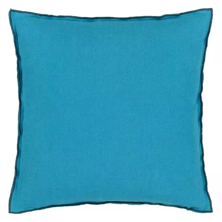 Poduszka dekoracyjna Designers Guild Brera Lino Indian Ocean & Teal