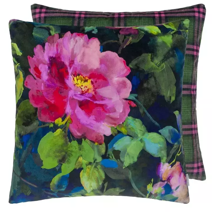 Poduszka dekoracyjna Designers Guild Gertrude Rose Fuchsia