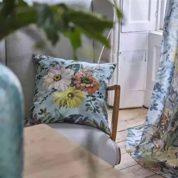 Poduszka dekoracyjna Designers Guild Glynde Eau de Nil