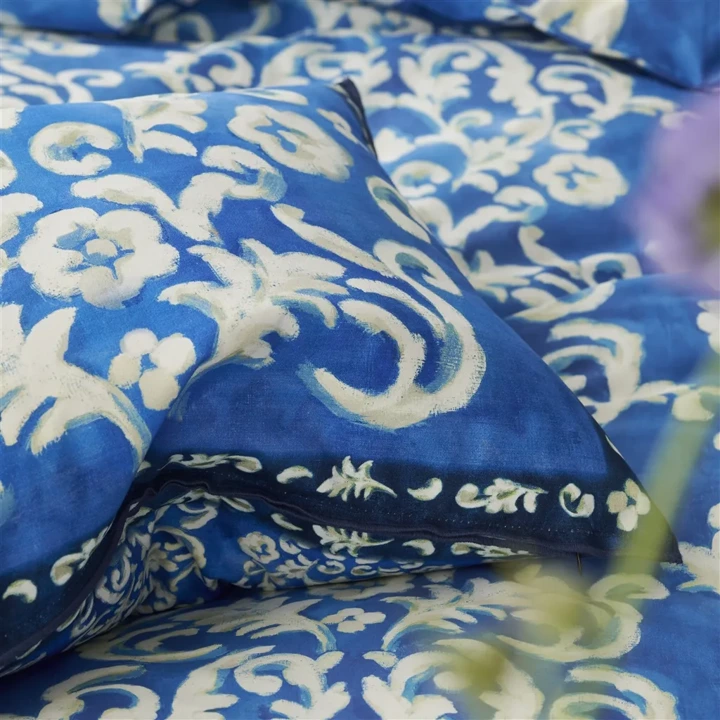 Poduszka dekoracyjna Designers Guild Isolotto Cobalt