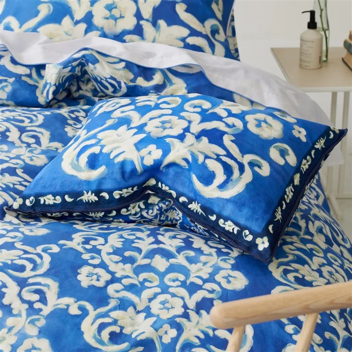 Poduszka dekoracyjna Designers Guild Isolotto Cobalt