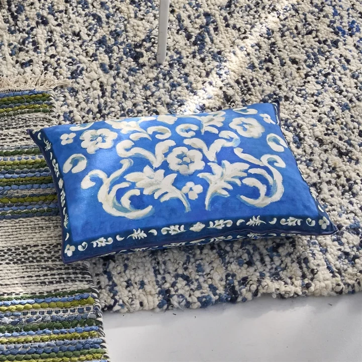 Poduszka dekoracyjna Designers Guild Isolotto Cobalt