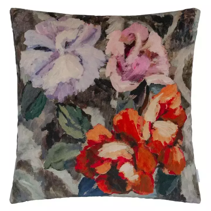 Poduszka dekoracyjna Designers Guild Tapestry Flower Damson