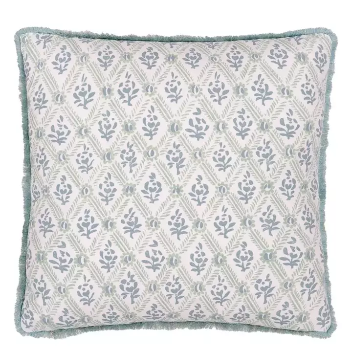 Poduszka dekoracyjna English Heritage Eagle House Damask Seagrass