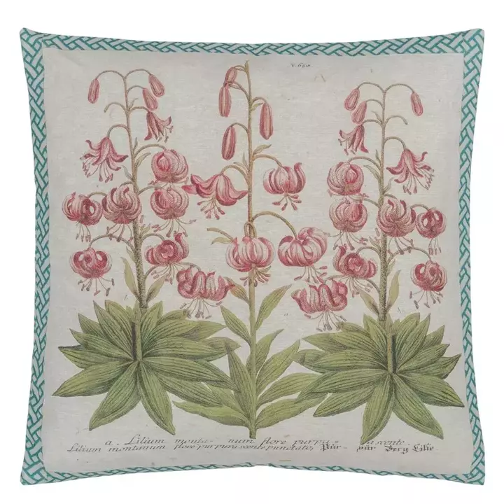 Poduszka dekoracyjna John Derian Crown Lily Canvas