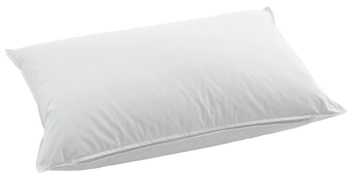 Poduszka puchowa Swiss Dream Classic 90 Piuma Pillow (90% puch, 100% tkanina bawełniana)