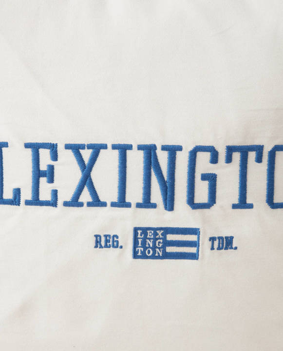 Poszewka dekoracyjna Lexington Logo White