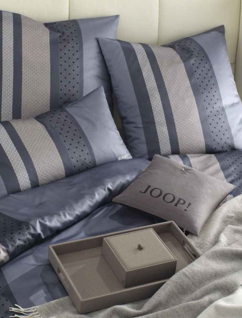 Poszewka satynowa Joop! Luxury Dots Grey 100% bawełna