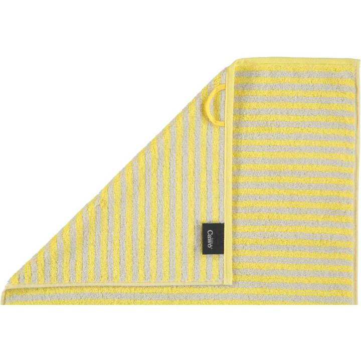 Ręcznik Cawo Botanic Stripes Lemon Ostatnie Sztuki 