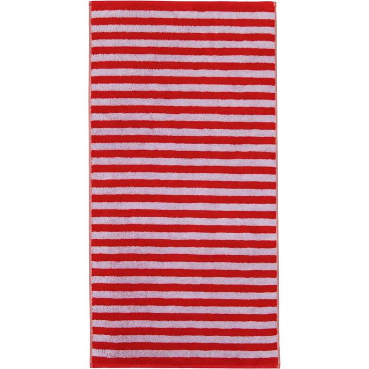 Ręcznik Cawo Fruits Stripes Rouge