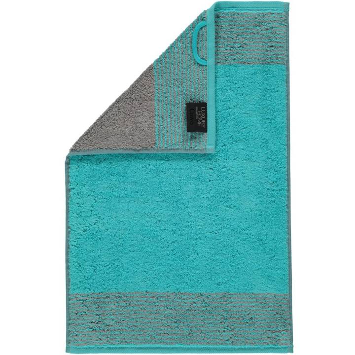 Ręcznik Cawo Luxury Home Two-Tone Turquoise OSTATNIE SZTUKI