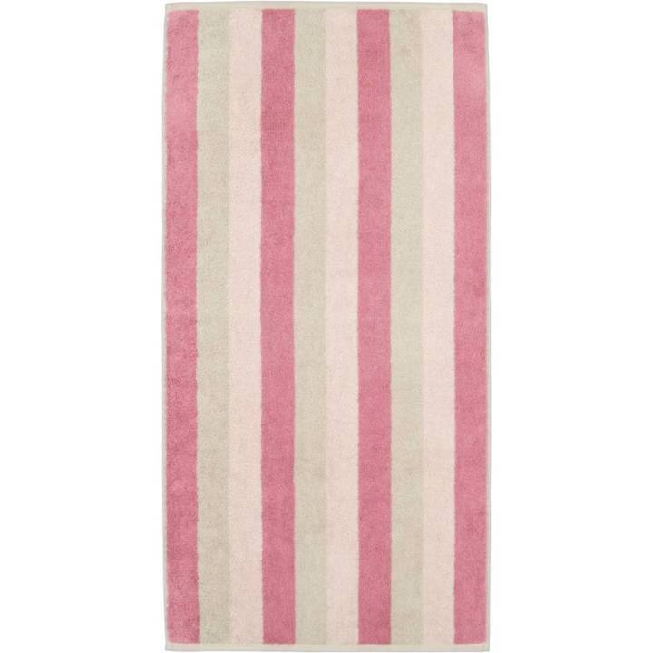 Ręcznik Cawo Sense Block Stripes Blush